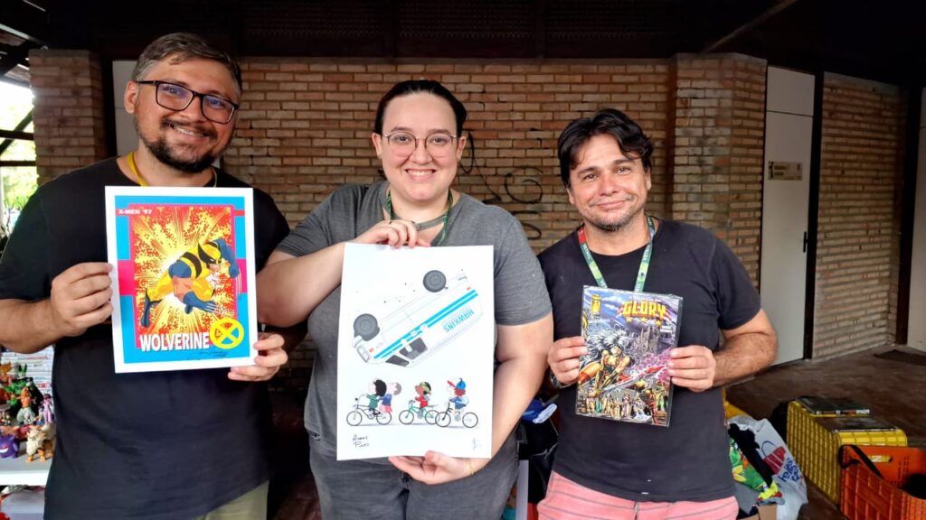 Mailson, Jéssica e Elisandro